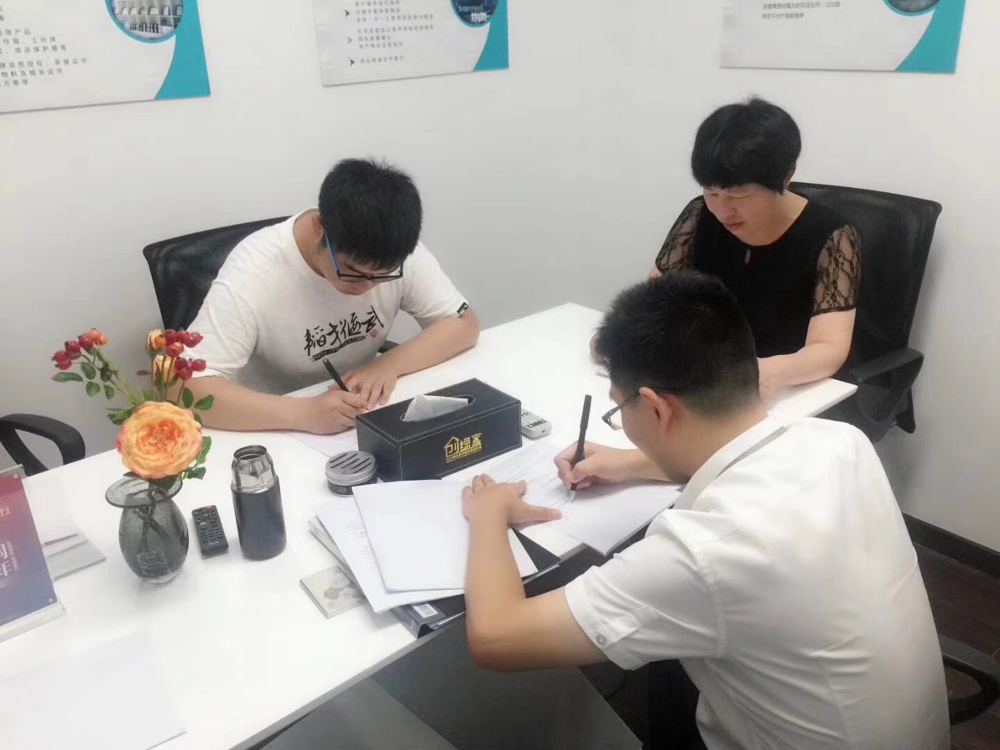 熱烈祝賀唐總簽約創(chuàng)綠家宿州市縣級代理！