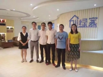 熱烈祝賀無錫曾總、陳總團(tuán)隊(duì)成功加入創(chuàng)綠家！