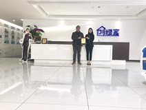 熱烈祝賀王總簽約創(chuàng)綠家浙江省寧波市區(qū)級代理！