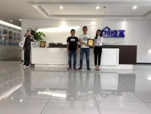熱烈祝賀陽總簽約創(chuàng)綠家四川省瀘州市區(qū)級代理！