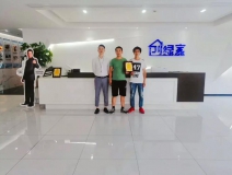 熱烈祝賀王總簽約創(chuàng)綠家上海市區(qū)級代理！