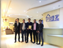 熱烈祝賀周總簽約創(chuàng)綠家鷹潭市區(qū)級代理！