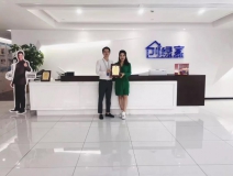 熱烈祝賀魏總簽約創(chuàng)綠家北京市區(qū)級代理！